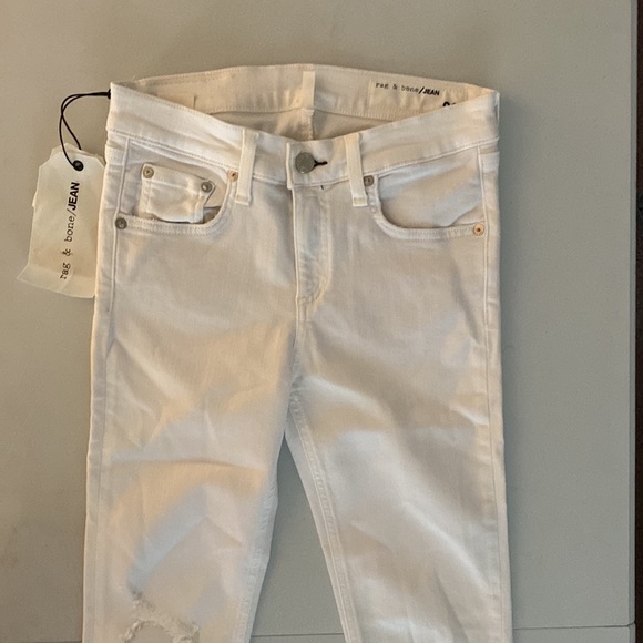 💗🆕 Rag & Bone - Distressed Capri Jeans - Size 26 - Picture 3 of 14